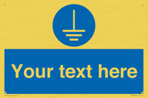 Custom Connect to Earth Sign